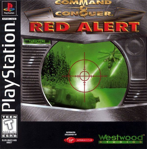 Command & Conquer - Red Alert - Allies Disc [SLUS-00431] (USA) Game Cover